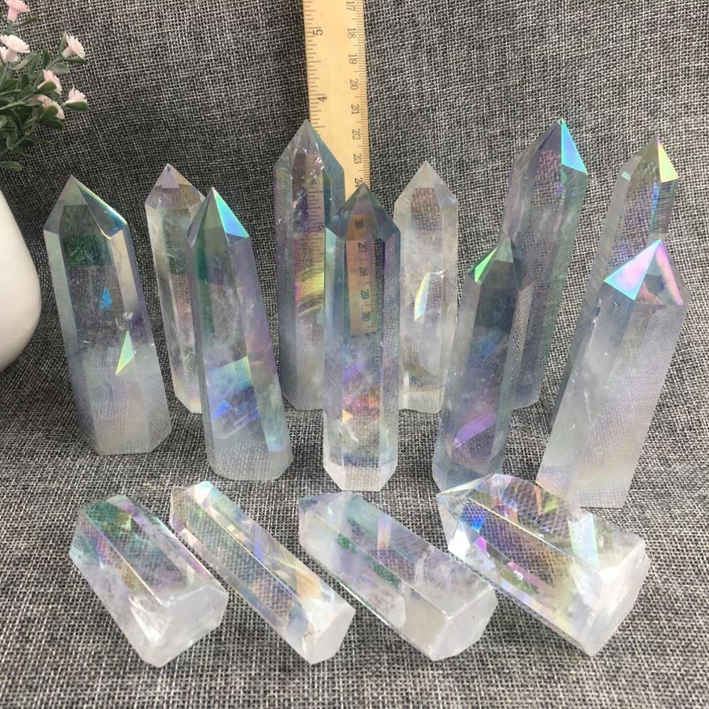 Aura Clear Quartz Point Wholesale - Image 7