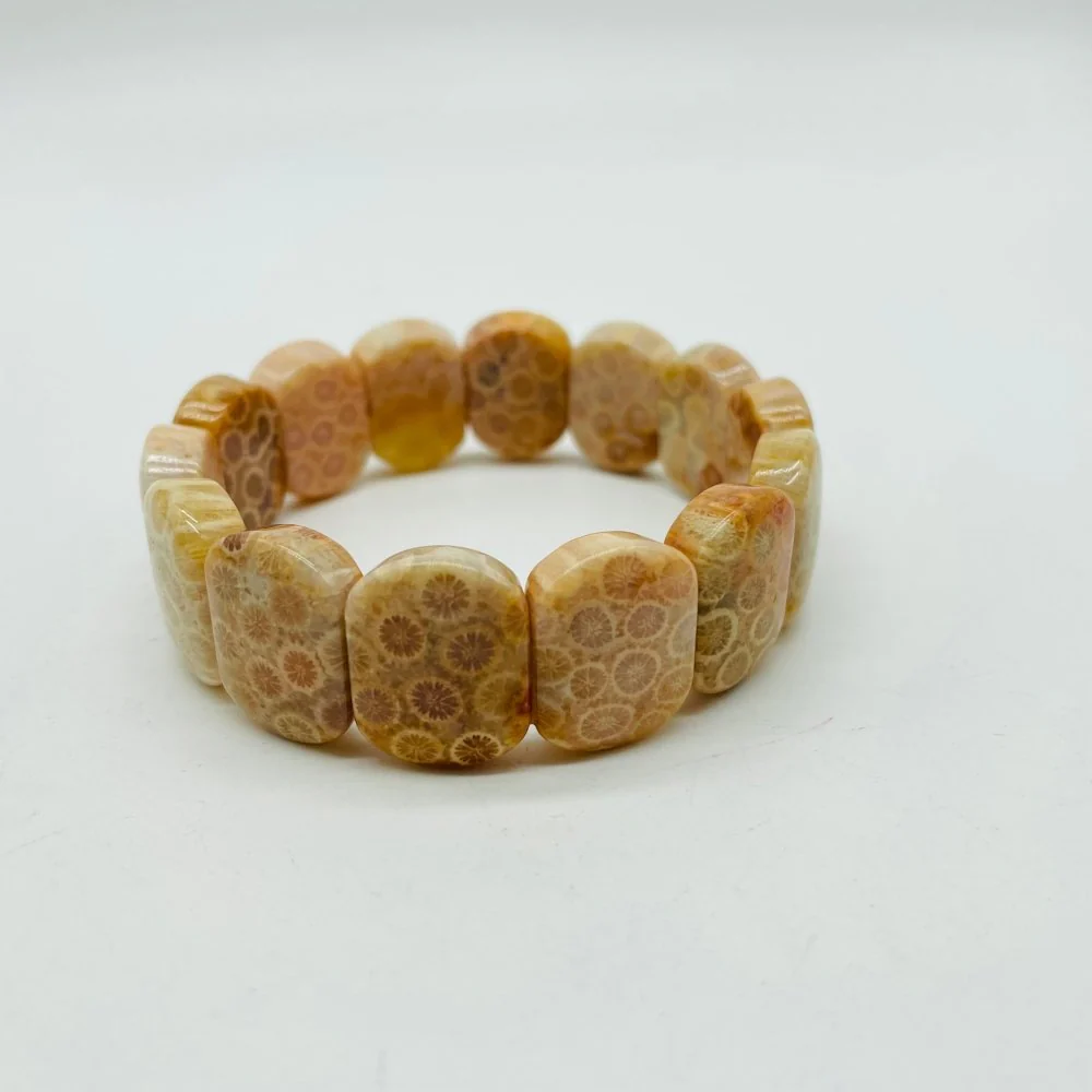 Natural Coral Jade Crystal Bracelet Wholesale - Image 5