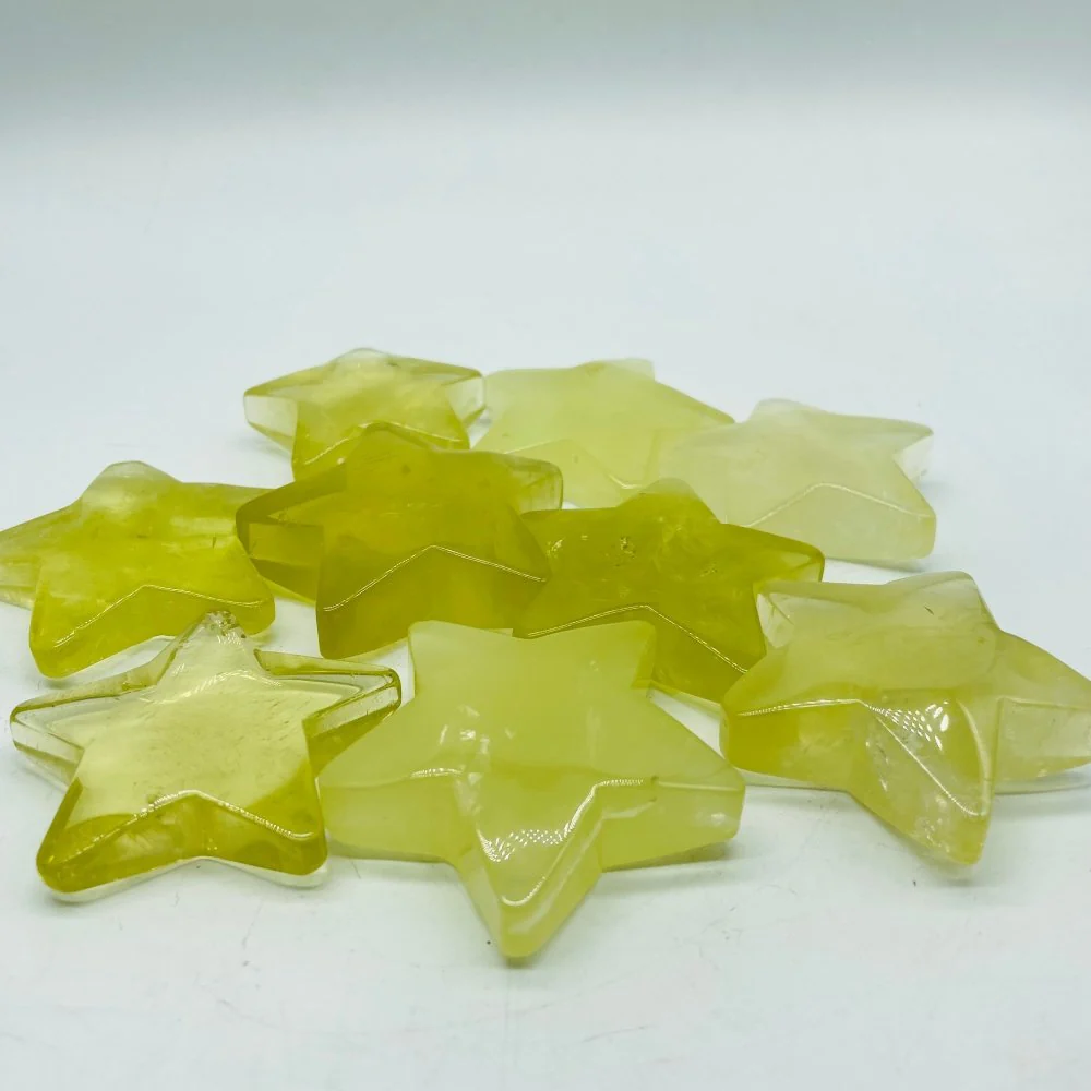 Natural Heat treatment Citrine Star Wholesale - Image 3
