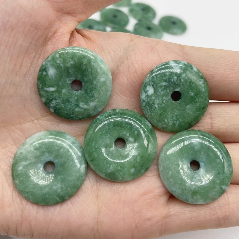 Natural Hetian Jade Donuts Crystal Wholesale - Image 3