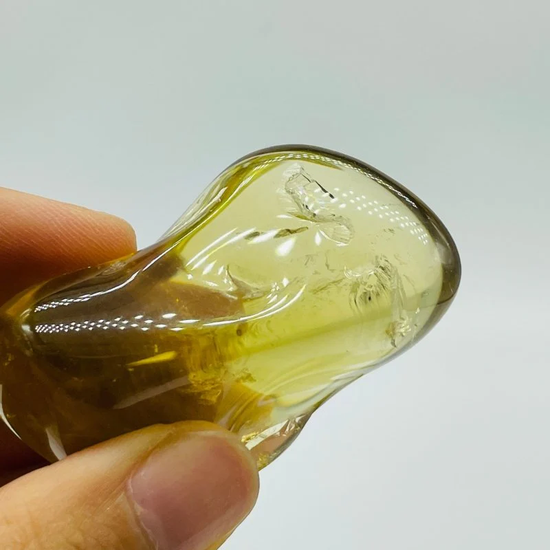 Natural High Quality Clear Citrine Tumbled Wholesale - Image 4