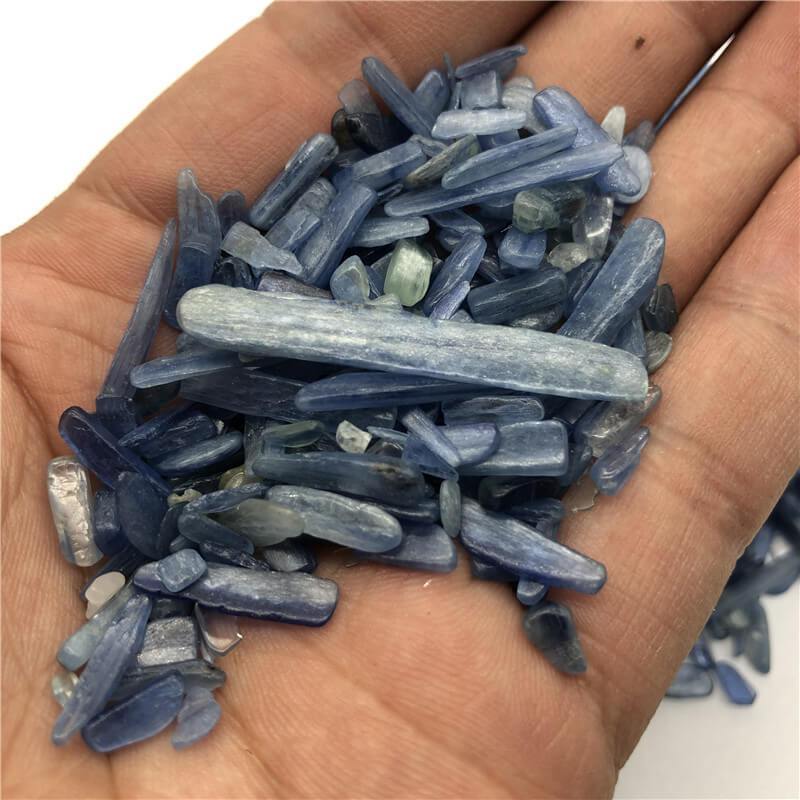 Natural Kyanite Quartz Polished Gravel Chips Wholesale - Image 3