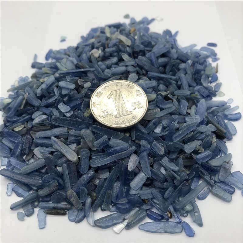 Natural Kyanite Quartz Polished Gravel Chips Wholesale - Image 4