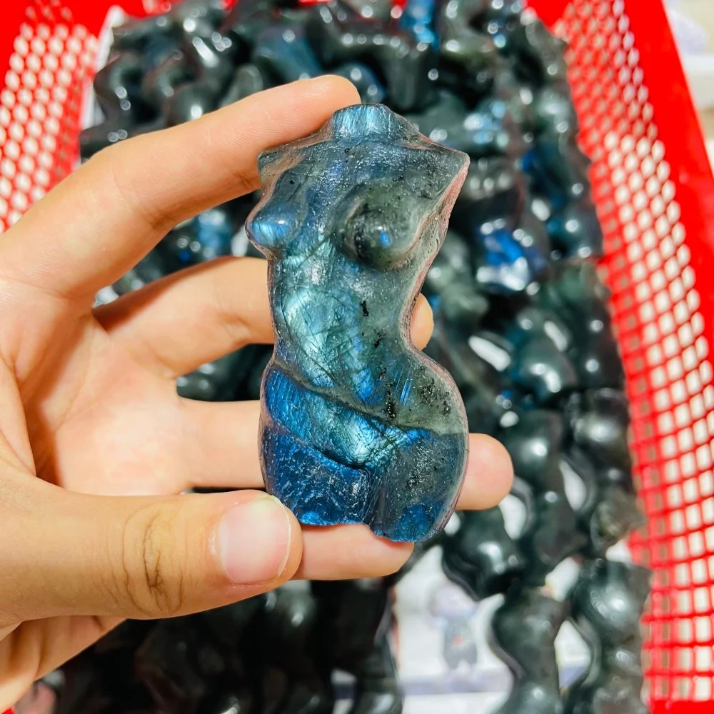 Natural Labradorite Goddess Carving Wholesale - Image 2