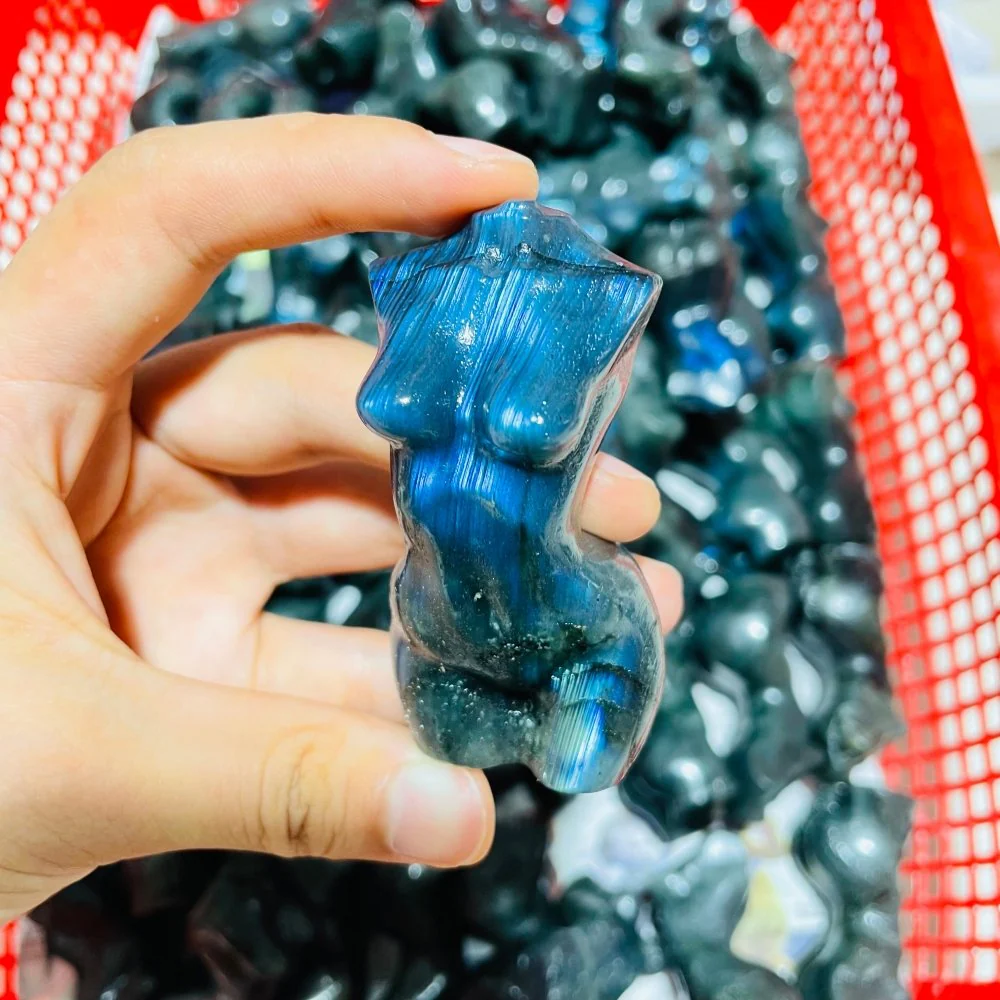 Natural Labradorite Goddess Carving Wholesale - Image 8