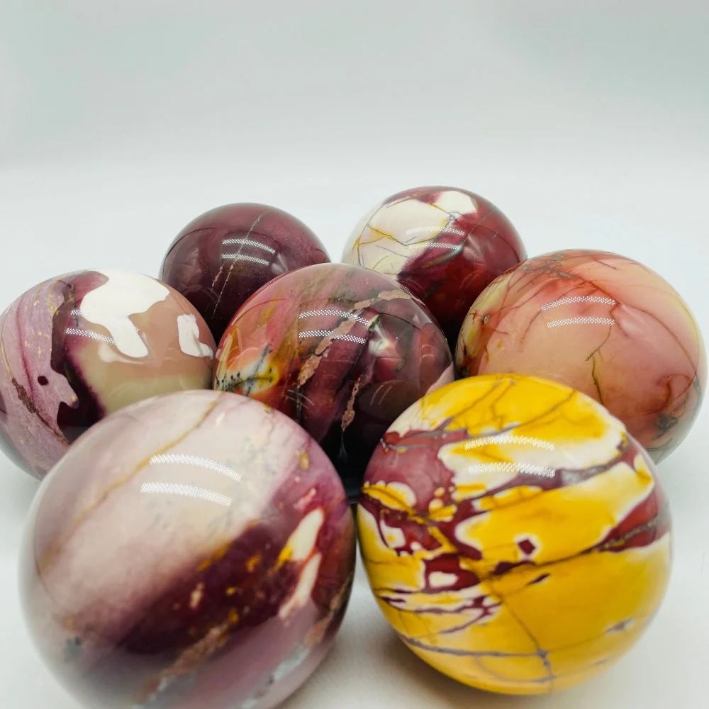 Natural Mookaite Sphere Ball Wholesale - Image 3