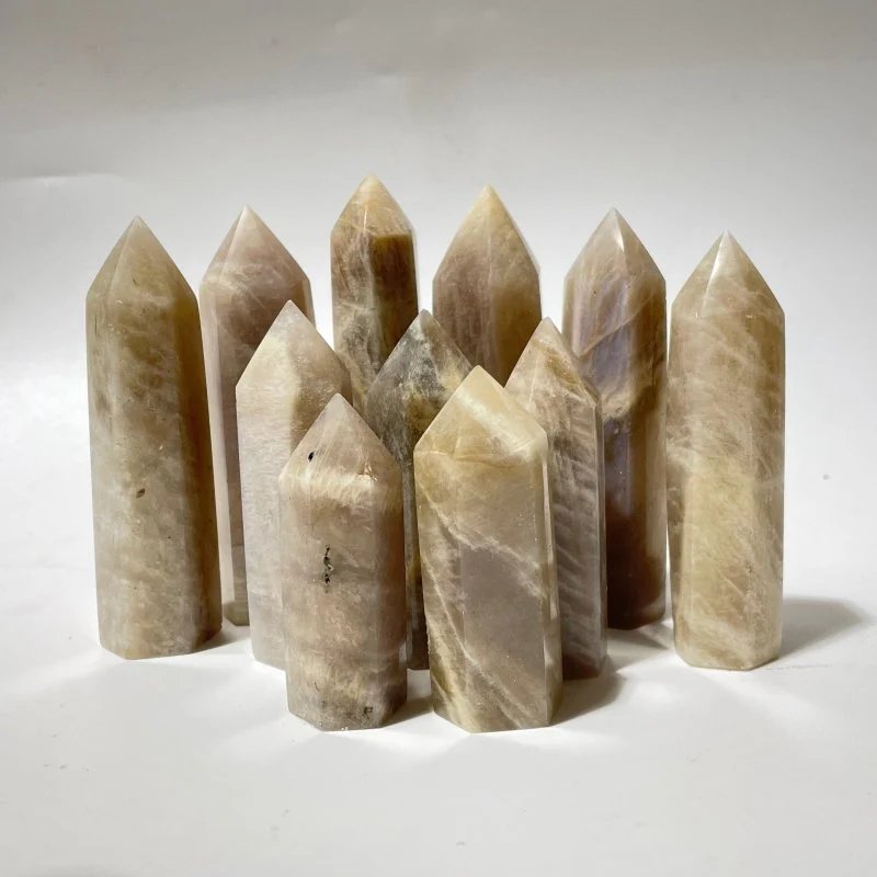 Natural Moonstone Crystal Tower Points Wholesale - Image 3