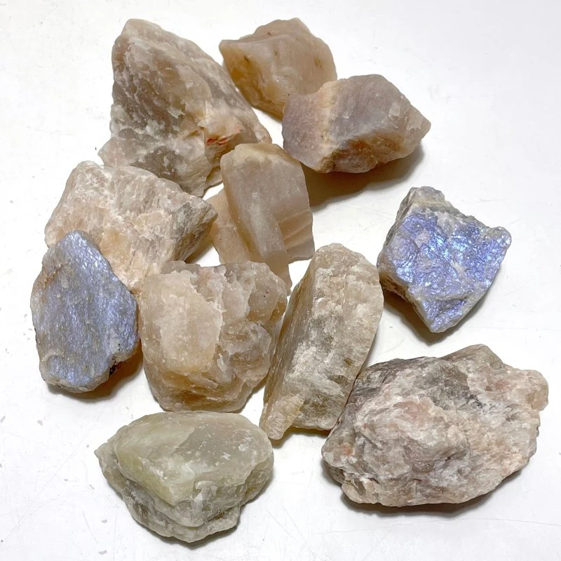 Natural Moonstone Raw Stone wholesale - Image 6