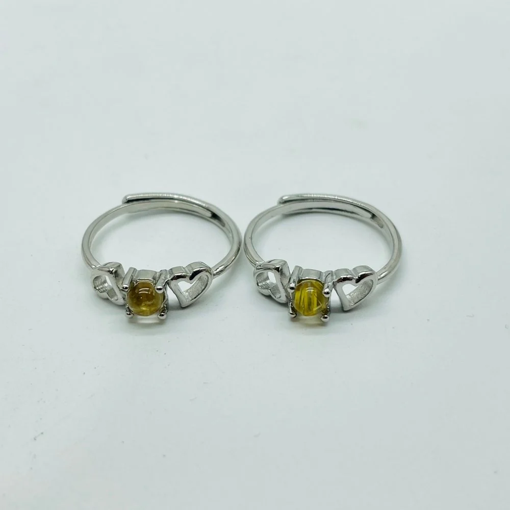 Natural Rutile Crystal Ring Wholesale - Image 6