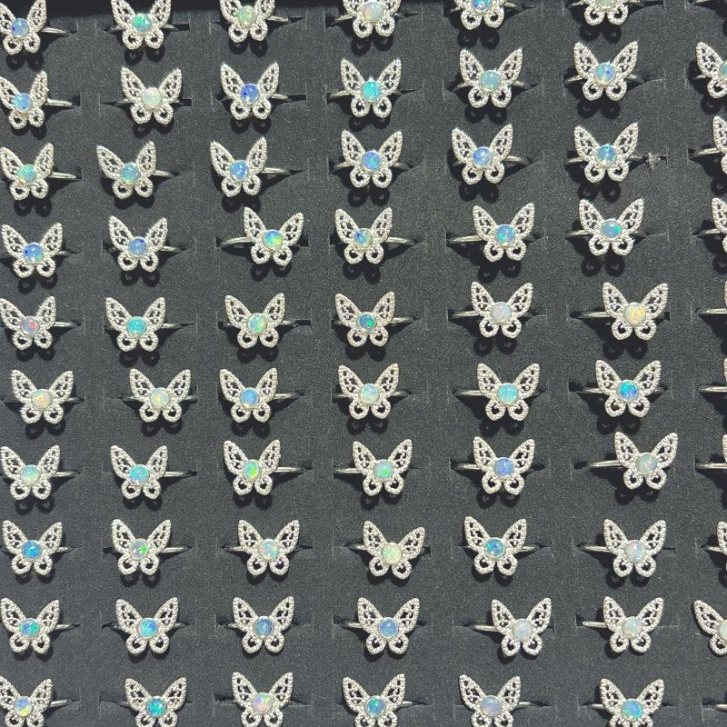 Natural Opal Ring Butterfly Shape Wholesale - Image 5