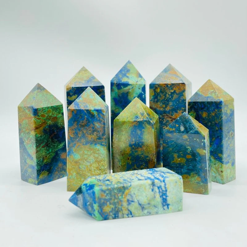 Natural Phoenix Pine Four-Sided Stone Tower Points Wholesale - Image 4