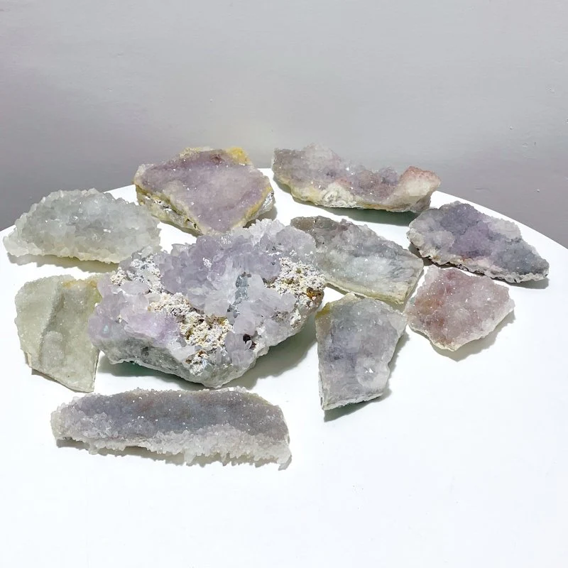 10 Pieces Natural Quartz Crystal Raw Cluster - Image 8