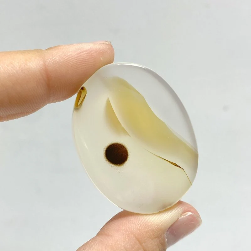 12 Pieces Natural Rare Scenic Dendritic Agate Cabochon - Image 6