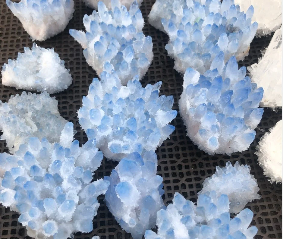 Blue Aura Crystal Cluster Wholesale - Image 5