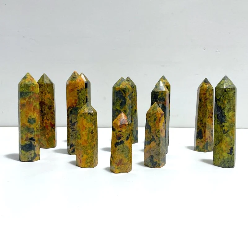 Natural Realgar Stone Points Wholesale - Image 2