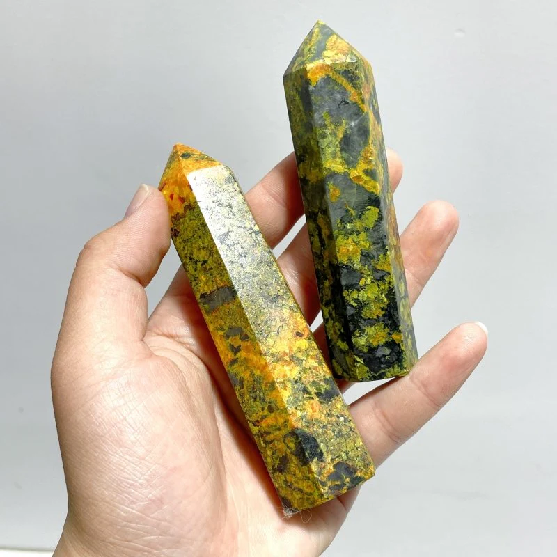 Natural Realgar Stone Points Wholesale - Image 4