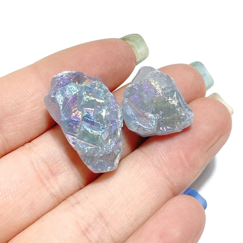 Natural Rough Aura Blue Celestite Stone Wholesale - Image 5