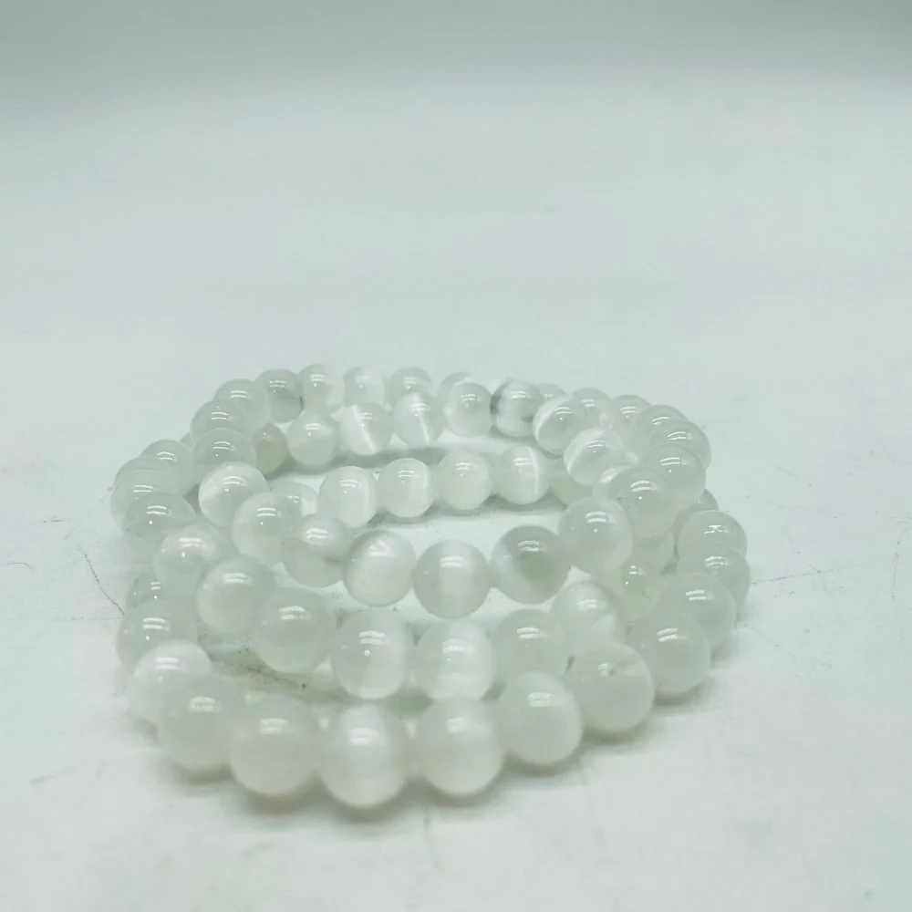 Natural Selenite Bracelet Wholesale - Image 4