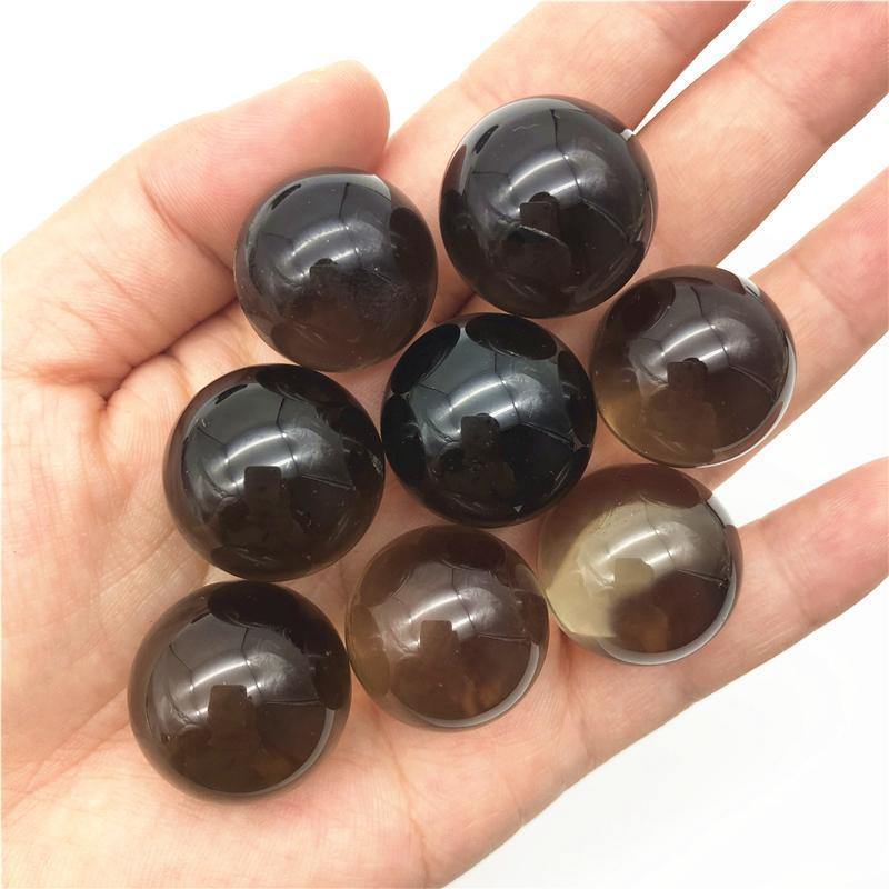 Natural Smoky Quartz Crystal Sphere Wholesale - Image 3