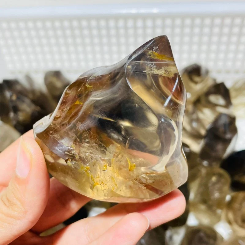 Natural Smoky Quartz Flame Wholesale