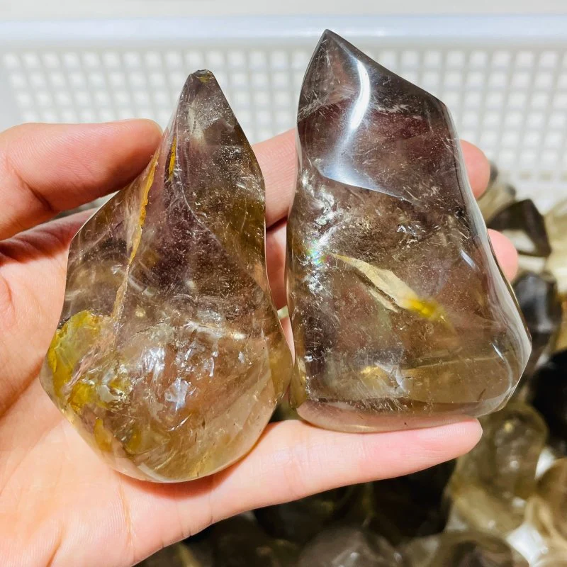 Natural Smoky Quartz Flame Wholesale - Image 6