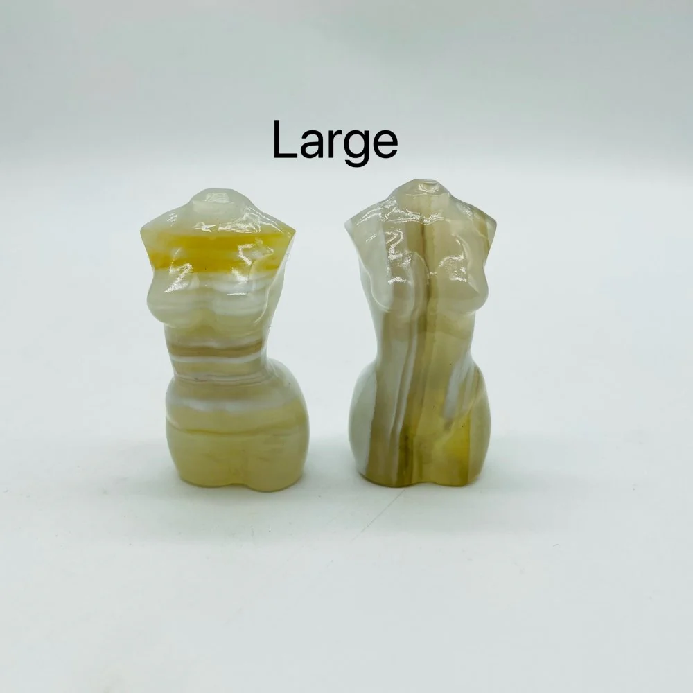 Natural Stripe Agate Goddess Carving Wholesale - Image 5