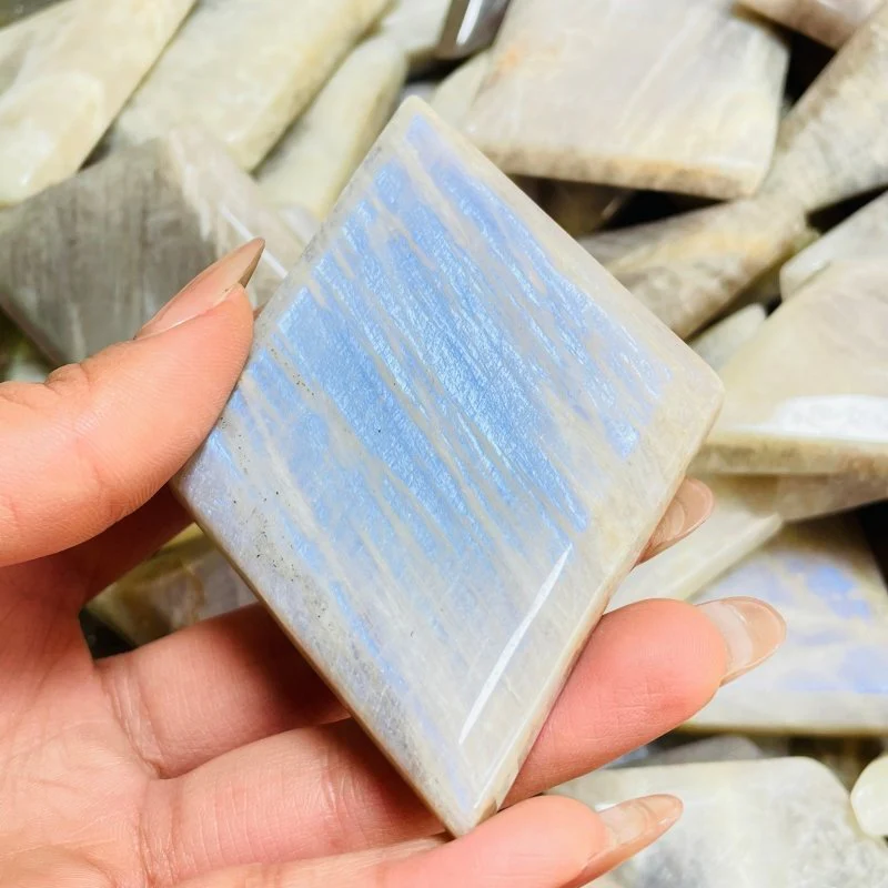 Natural Sunstone Mixed Moonstone Rhombus Shaped Wholesale - Image 4