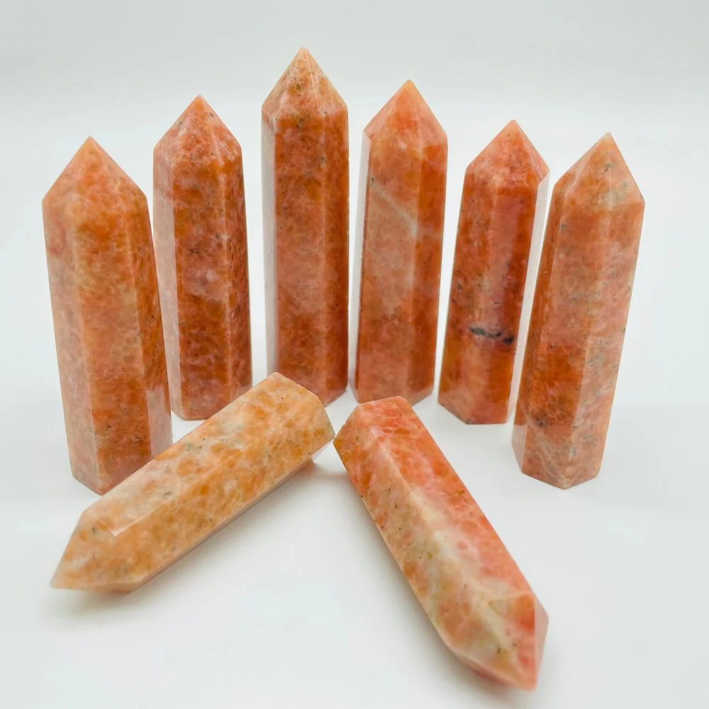 Natural Sunstone Points Tower Wholesale - Image 2