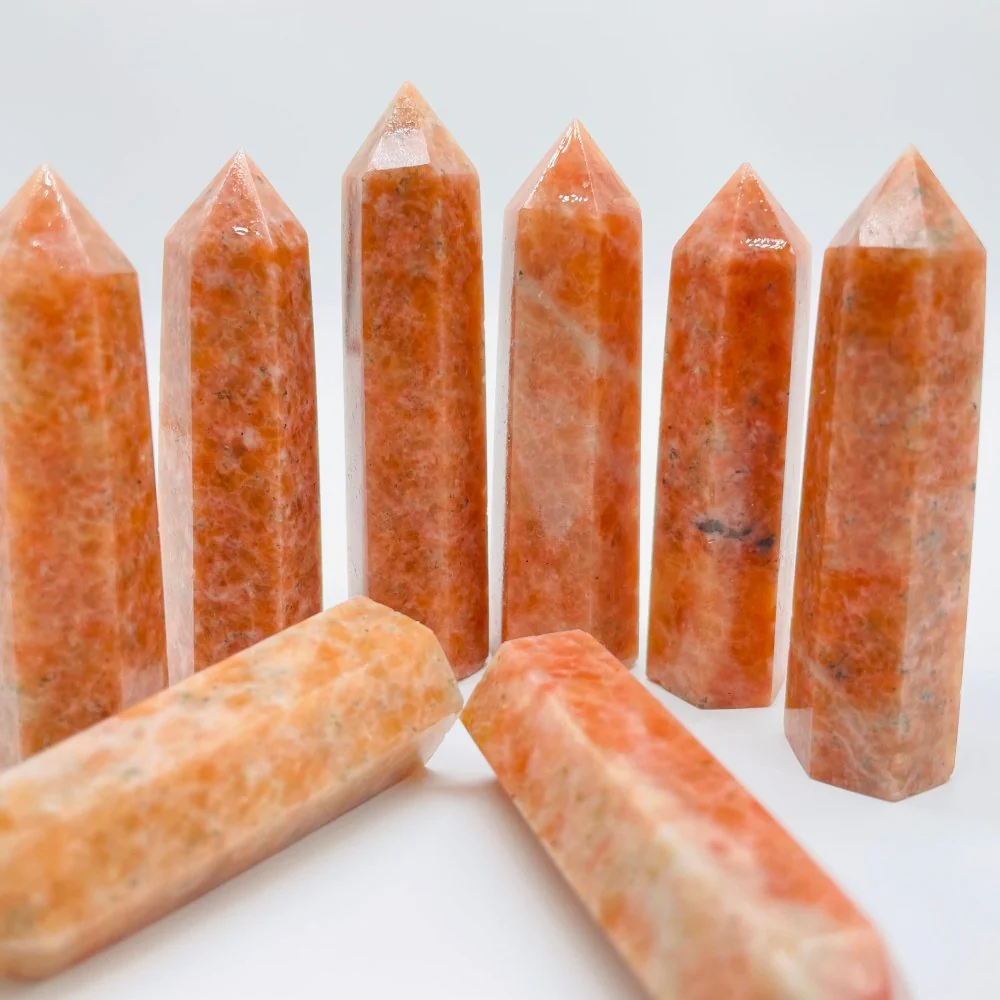 Natural Sunstone Points Tower Wholesale - Image 3