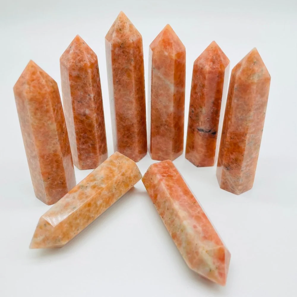 Natural Sunstone Points Tower Wholesale - Image 4