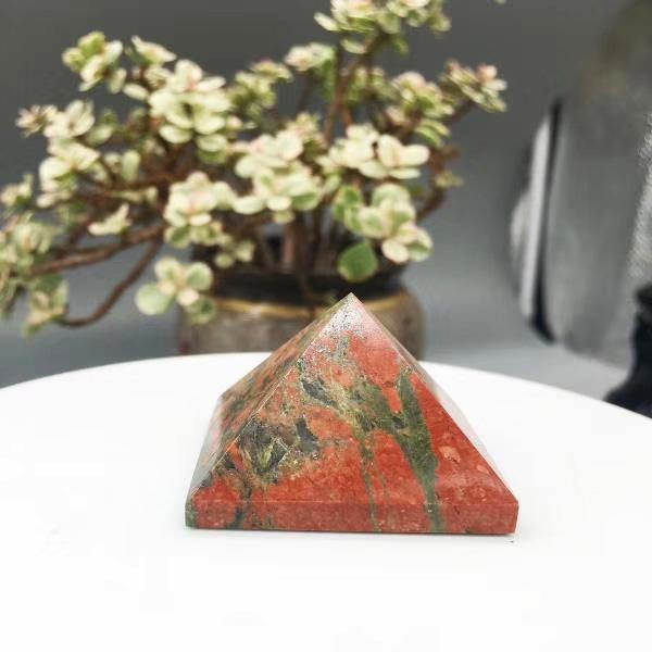 Unakite Pyramid Wholesale - Image 4
