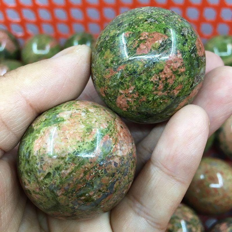 Natural Unakite Sphere Ball Crystal Wholesale - Image 3