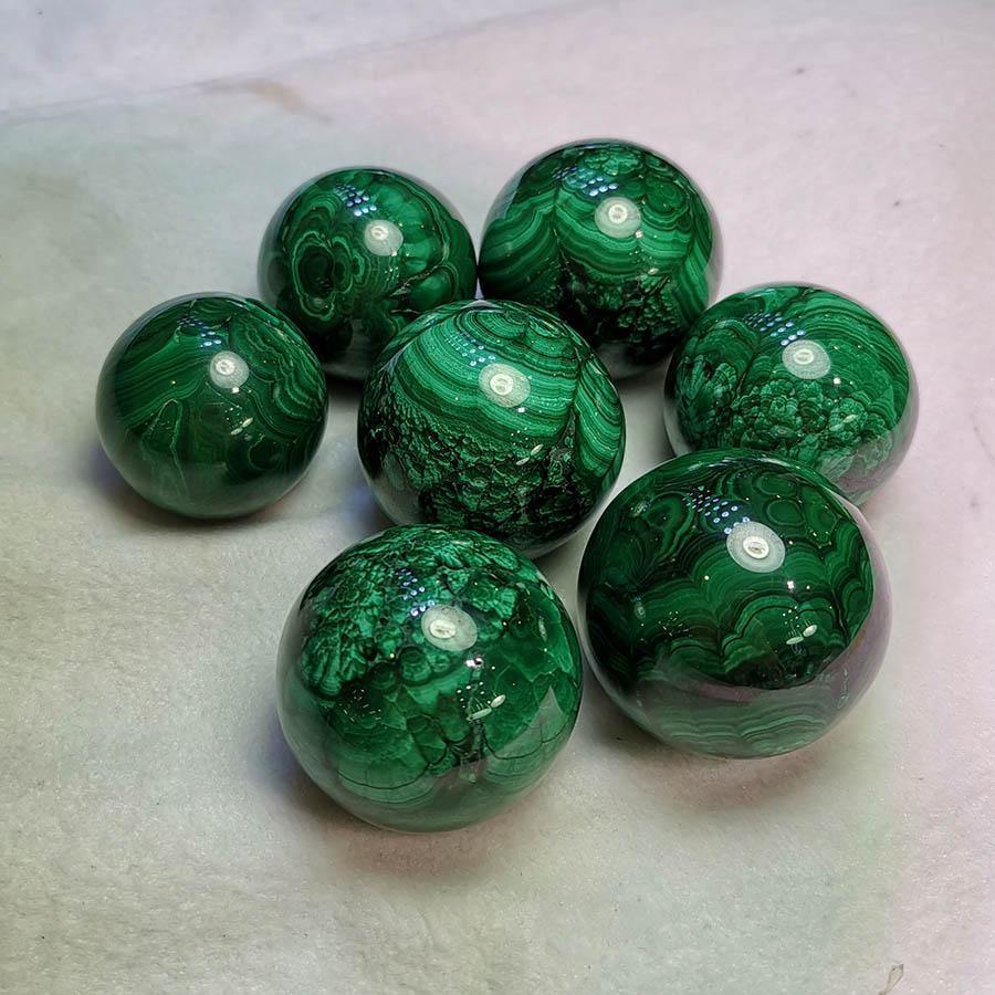 Malachite Spheres Balls Wholesale - Image 4