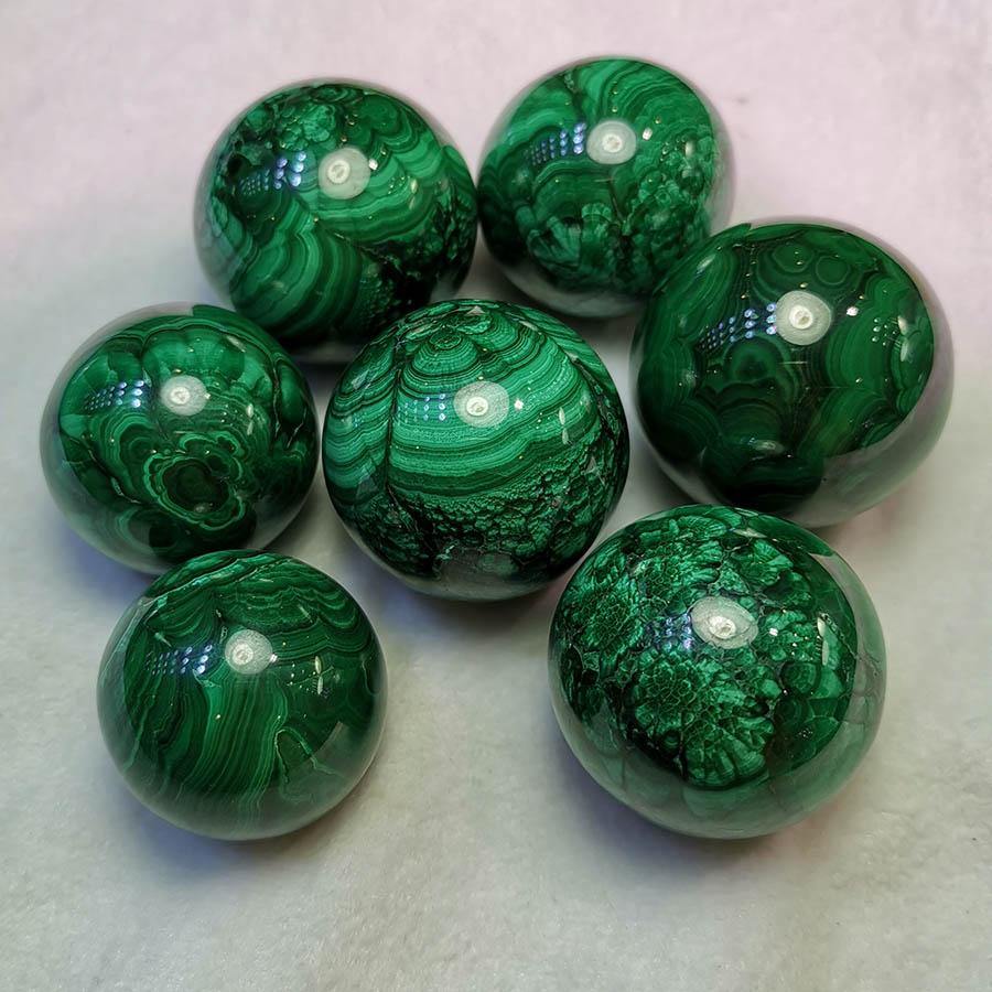 Malachite Spheres Balls Wholesale - Image 5