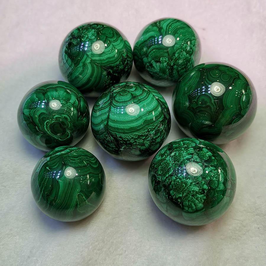 Malachite Spheres Balls Wholesale - Image 7