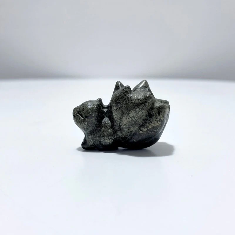 9 Types Nine-Tailed Fox Carving Wholesale Pink Opal Yooperlite - Image 7