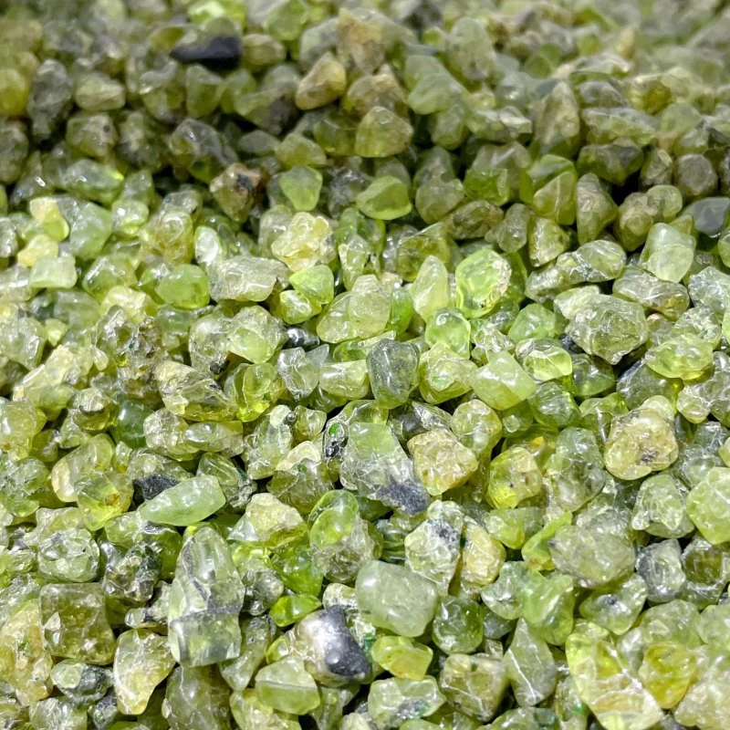 Normal Grade Green Peridot Gravel Chips - Image 3