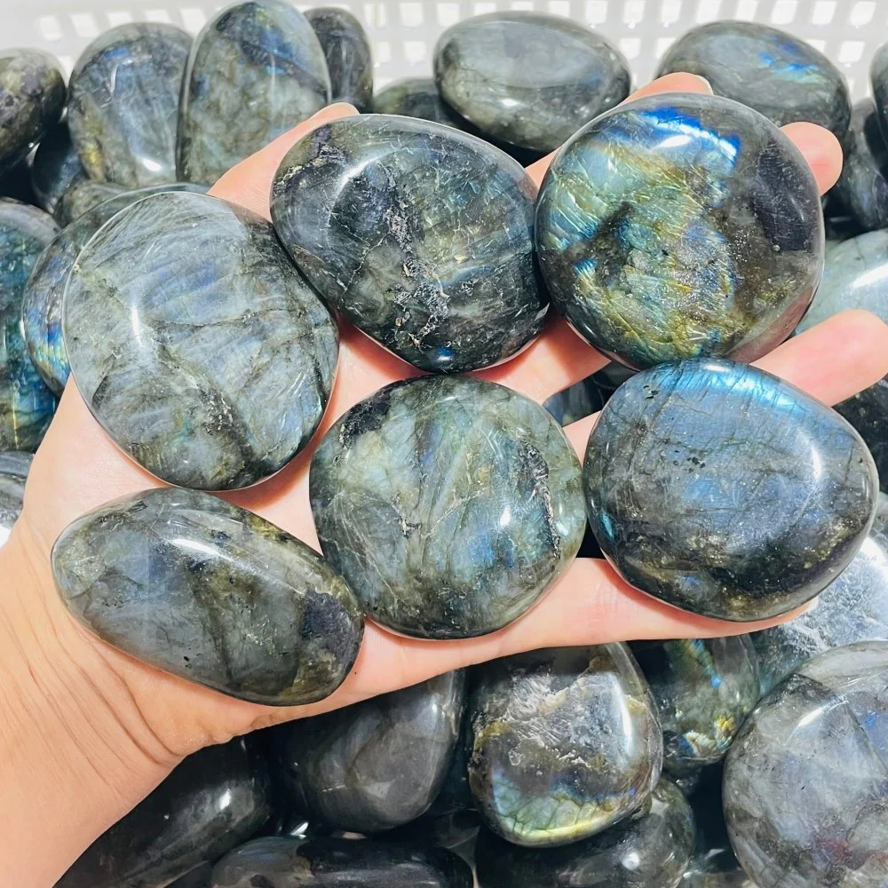 Normal Quality Labradorite Palm Closeout - Image 4