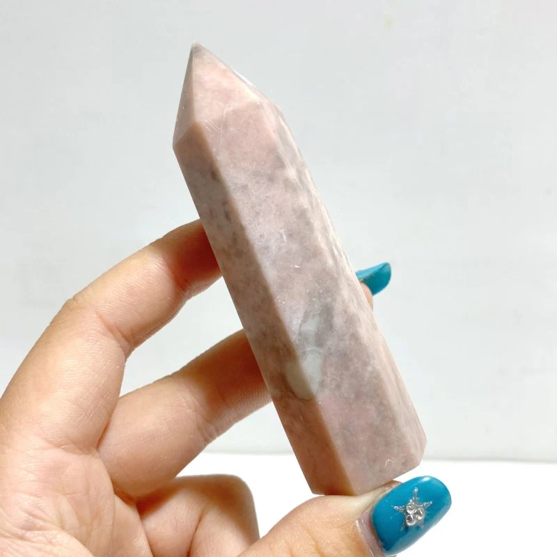 Normal Quality Pink Opal Tower Points Wholesale - Image 4