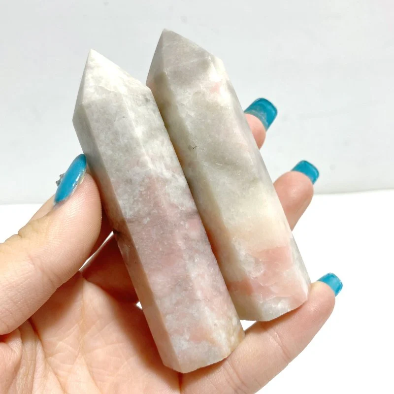 Normal Quality Pink Opal Tower Points Wholesale - Image 5