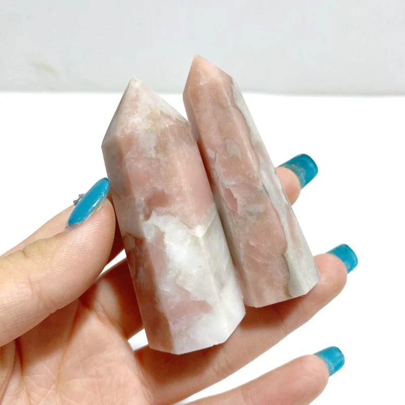 Normal Quality Pink Opal Tower Points Wholesale - Image 6