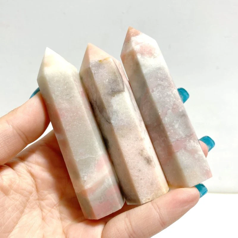 Normal Quality Pink Opal Tower Points Wholesale - Image 7