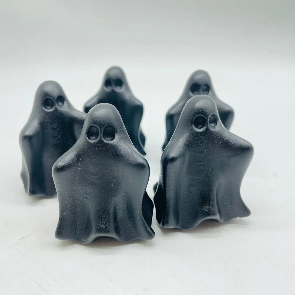 Obsidian Halloween Ghost Carving Wholesale - Image 2
