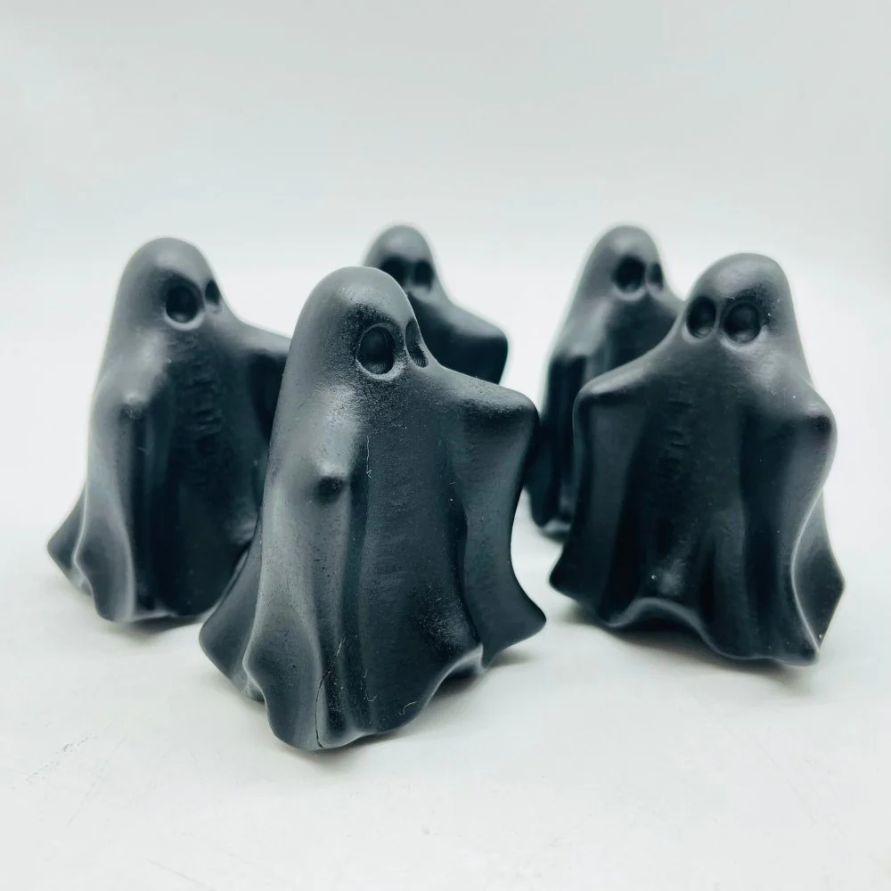 Obsidian Halloween Ghost Carving Wholesale - Image 3