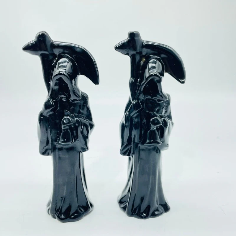 Obsidian Grim Reaper Sickle Carving Wholesale - Image 3