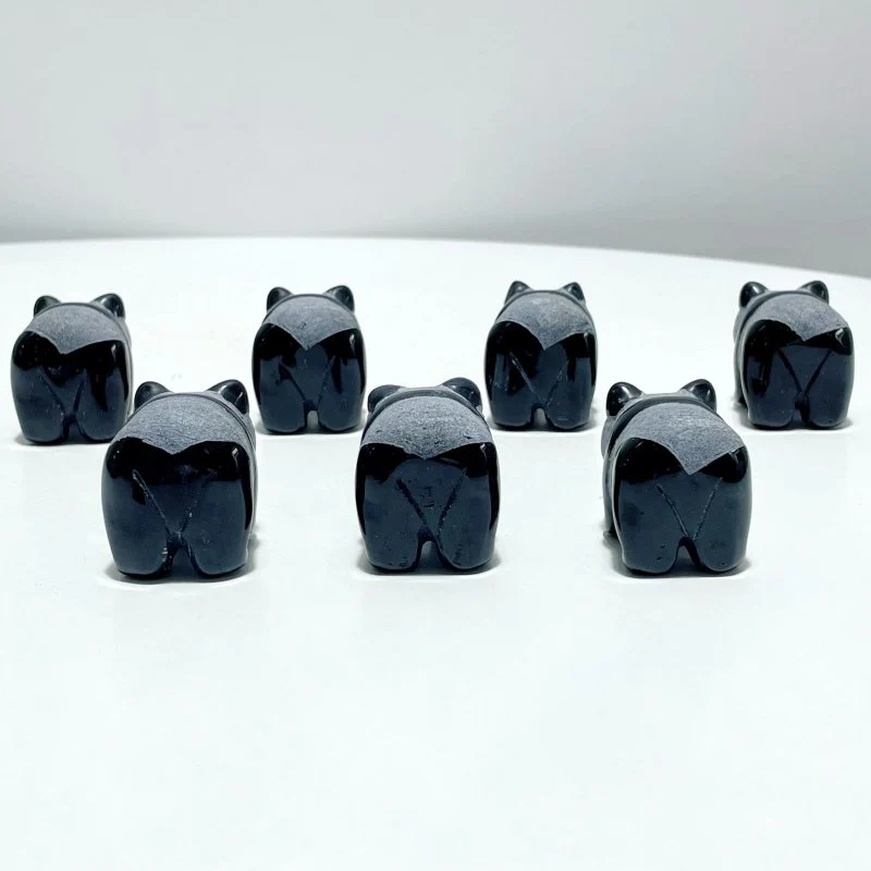Obsidian Panda Carving Wholesale - Image 6