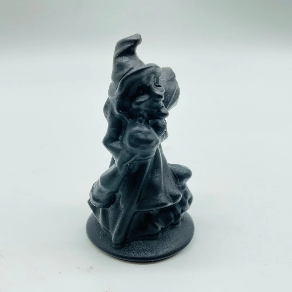 Black Obsidian Witch Carving Wholesale - Image 3
