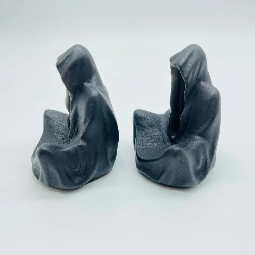 Black Obsidian Halloween Dark Wizard Carving Wholesale - Image 2