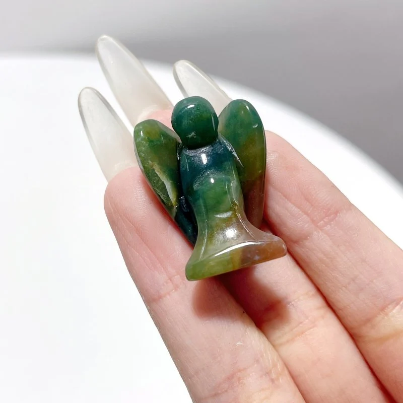 Ocean Jasper Angel Carving Wholesale - Image 5