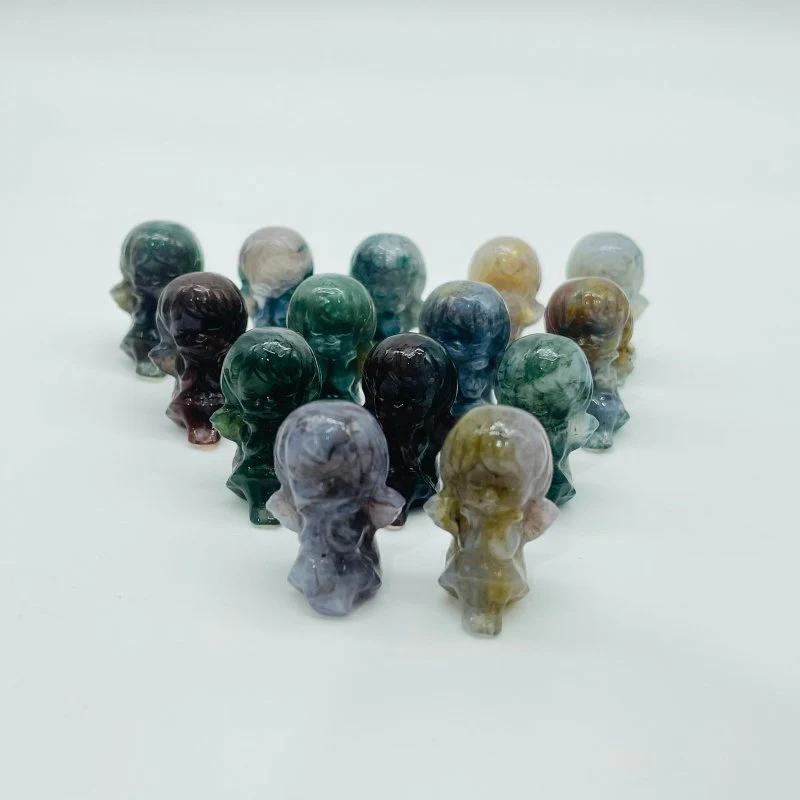 Ocean Jasper Angel Girl Carving Wholesale - Image 2